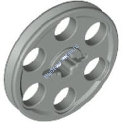 Деталь Лего Техник Колесо Для Ременных Передач (Шкив) Цвет Устаревший Светло-Серый