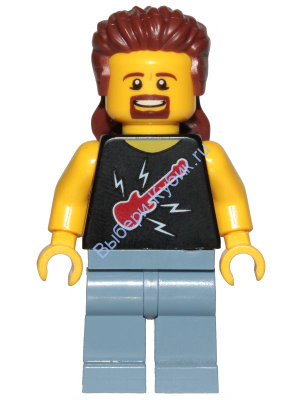 Минифигурка Лего Сити Житель