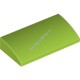 Деталь Лего Скос Закругленный 2 х 4 х 2/3 Без Штырьков С Креплениями Внизу Цвет Лайм