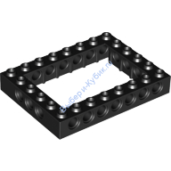 Деталь Лего Техник Кубик 6 х 8 Открытый Центр Цвет Черный