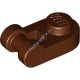 Деталь Лего Пластина 1 х 1 Закругленная С Ручкой Цвет Коричневый