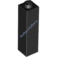 Деталь Лего Кубик 1 х 1 х 3 Цвет Черный