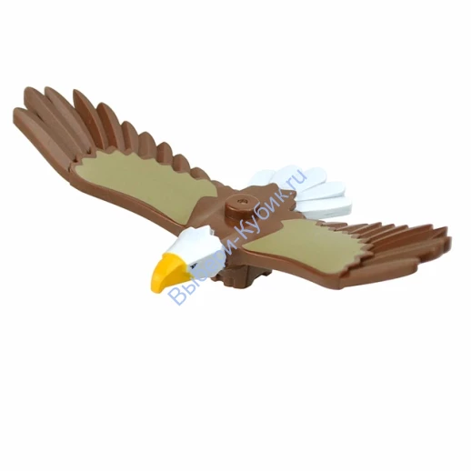 Деталь Аналог Совместимый С Лего Орел Цвет Коричневый