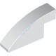 Деталь Лего Скос Изогнутый 4 x 1 x 1 2/3 Без Штырьков Цвет Белый