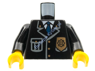 Деталь Лего Торс  Полицейская куртка