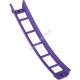 Деталь Лего Рельса Для Американских Горок Высота 6 Кубиков Цвет Темно-Фиолетовый