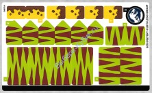 Наклейки К Набору Лего 75938