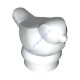 Деталь Лего Птица БЕЗ ПРИНТА Цвет Белый