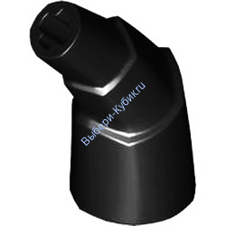 Деталь Лего Хвост Дракона Цвет Черный