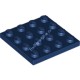 Деталь Лего Пластина 4 х 4 Цвет Темно-Синий