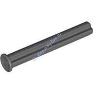 Деталь Лего Техник Ось 4 Со Стоп-Кольцом Цвет Темно-Серый