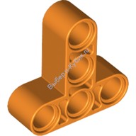 Деталь Лего Техник Бим 3 х 3 T-Формы Толстый Цвет Оранжевый