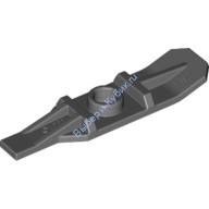 Деталь Лего Лыжа Без Петли Цвет Темно-Серый