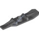 Деталь Лего Лыжа Без Петли Цвет Темно-Серый