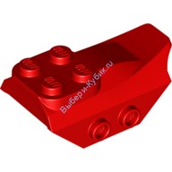 Деталь Лего Кубик Модифицированный 34 x 2 С 4 Штырьками Сверху И С 2 По Бокам Цвет Красный