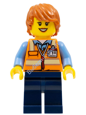 Минифигурки Лего Сити - Женщина-водитель cty0571