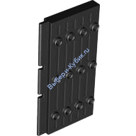 Деталь Лего Дверь 1 х 5 х 7 12 Частокол Цвет Черный