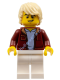 Минифигурка Лего Сити -  Мужчина  (Водитель автомобиля)