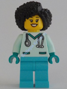 Минифигурка Лего Сити Доктор
