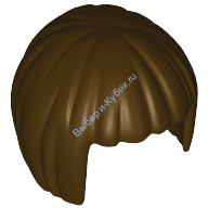 Деталь Лего Парик Цвет Темно-Коричневый