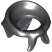 Деталь Лего Шарф Цвет Черный