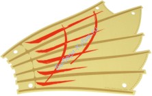 Деталь Лего Парус Правый sailbb73 Цвет Песочный