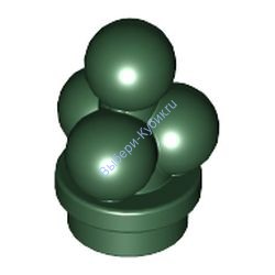 Деталь Лего Мороженное Цвет Темно-Зеленый