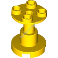 Деталь Лего Опора 2 х 2 х 2 Стенд Со Сквозным Отверстием Цвет Желтый