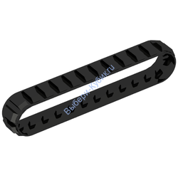 Деталь Лего Протектор 28 Звеньев  Цвет Черный