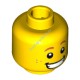 Деталь Лего Голова Минифигурки Цвет Желтый