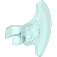 Деталь Лего Топорище С Клипсой (Викинг) Цвет Прозрачно-Голубой