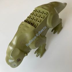 Деталь Лего Рососпинник (Дьюбэк) Цвет Оливковый Зеленый