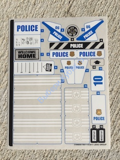 Наклейки К Набору Лего 60141 - (31840/6179571)