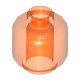 Деталь Лего Голова Минифигурки Цвет Прозрачно-Неоново-Оранжевый
