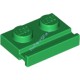 Деталь Лего Пластина 1 х 2 С Дверной Рельсой Цвет Зеленый