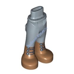 Деталь Лего Ноги Мини Долл С Рисунком Цвет Песочно-Голубой