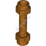 Деталь Лего Гладкая Рукоять Удлиненная Цвет Металлический Золотой