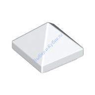 Деталь Лего Скос 45 1 х 1 х 2/3 Четверной Свод Цвет Белый