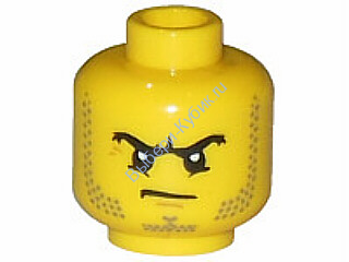 Деталь Лего Голова Минифигурки Цвет Желтый