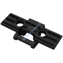 Деталь Лего Техник Гусеничное Звено С Двумя Отверстиями Под Пин Цвет Черный