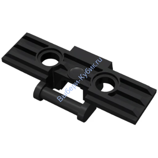 Деталь Лего Техник Гусеничное Звено С Двумя Отверстиями Под Пин Цвет Черный