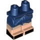 Деталь Лего Ноги С Рисунком Цвет Темно-Синий