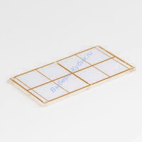 Деталь Лего Стекло Для Окна 1 X 4 X 6 С Рисунком Цвет Прозрачный