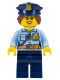 Минифигурка Лего Сити -  Женщина-полицейский cty1146