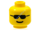 Деталь Лего Голова Минифигурки Мужская Цвет Желтый