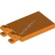 Деталь Лего Плитка Модифицированная 2 х 3 С 2 Защелками Цвет Оранжевый
