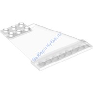 Деталь Лего Хвост 12 х 2 х 5 Цвет Прозрачный