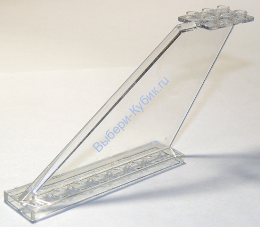 Деталь Лего Хвост 12 х 2 х 5 Цвет Прозрачный