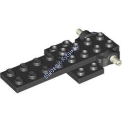 Деталь Лего Двигатель Обратного Хода 8 x 4 x 2/3  Цвет Черный