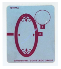 Наклейки К Набору Лего 41180, Зеркальные - (27053 / 6154877)